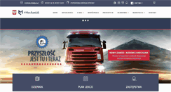 Desktop Screenshot of mechaniak.com.pl